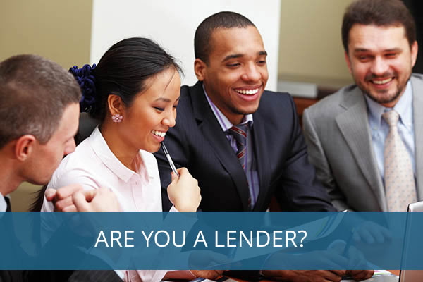 Group of mortgage lenders - Are you a lender button